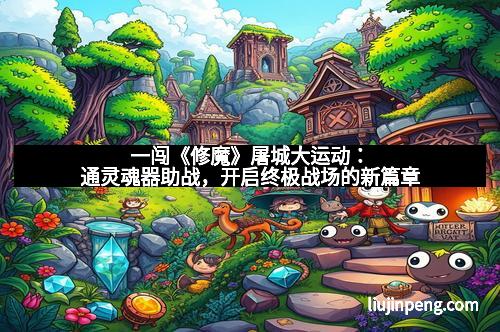 一闯《修魔》屠城大运动:通灵魂器助战,开启终极战场的新篇章